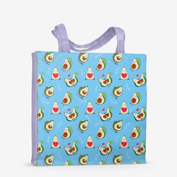 Сумка-шоппер «Милые авокадо»