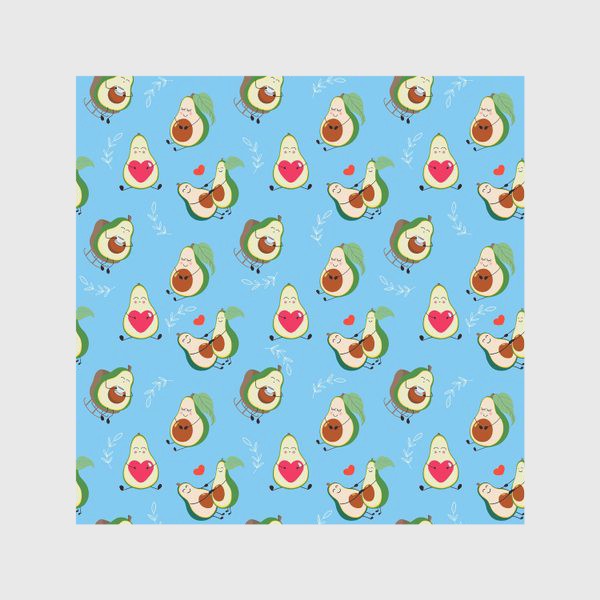 Скатерть «Милые авокадо»