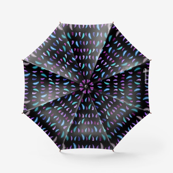 Зонт «Разноцветные перышки»