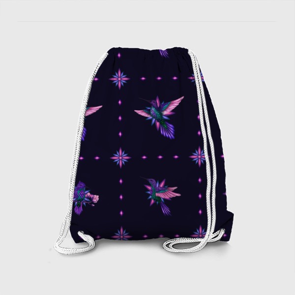 Рюкзак «Колибри и звезды»