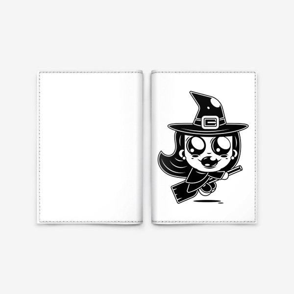 Обложка для паспорта «Маленькая Ведьма»
