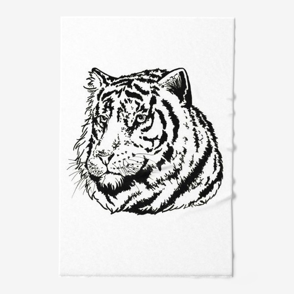 Полотенце «Тигр портрет»