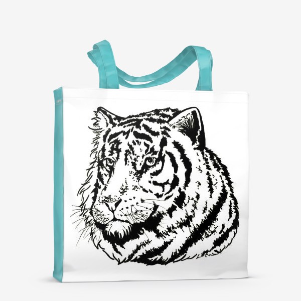 Сумка-шоппер «Тигр портрет»