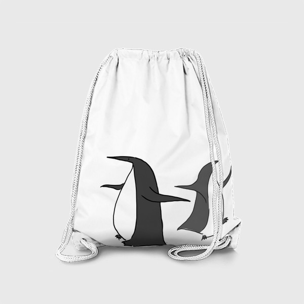 Рюкзак «Раздвоение личности пингвина»