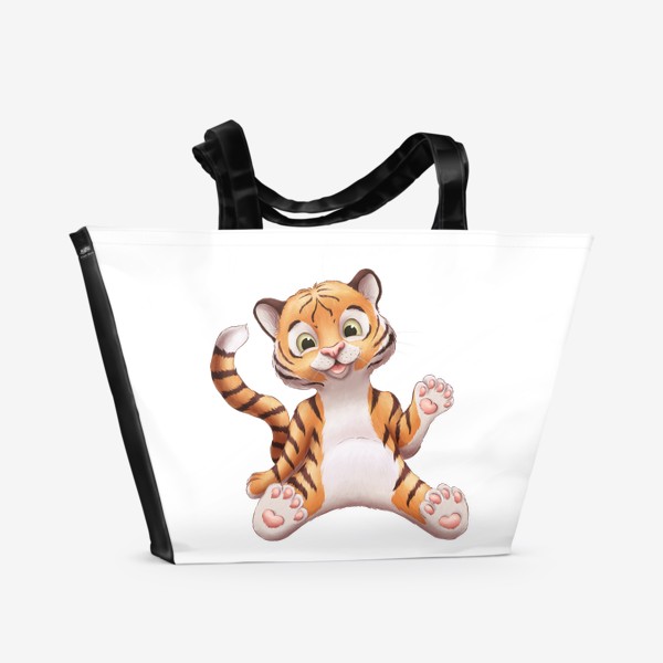 Пляжная сумка «Тигрёнок »