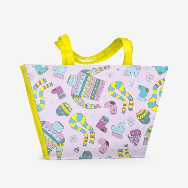 Пляжная сумка «Подарок для девушки и для мамы»