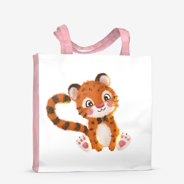 Сумка-шоппер «Год тигра тигрёнок»