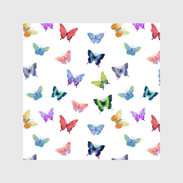 Шторы «Акварельные бабочки»