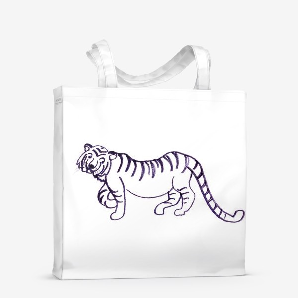 Сумка-шоппер «тигровое»