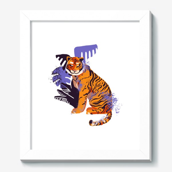 Картина «Тигр в тропиках», купить в интернет-магазине в Москве, автор:  Мария Онуфрийчук, цена: 4980 рублей, 5706.132236.1352383.4935177