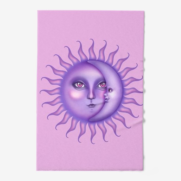 Полотенце «Солнце  луна »