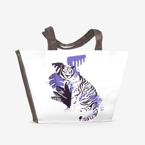 Пляжная сумка «Водяной Тигр символ 2022 года»