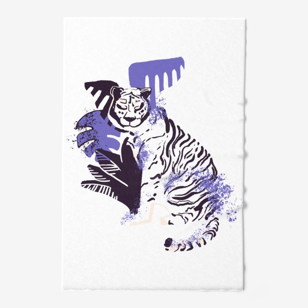 Полотенце «Водяной Тигр символ 2022 года»