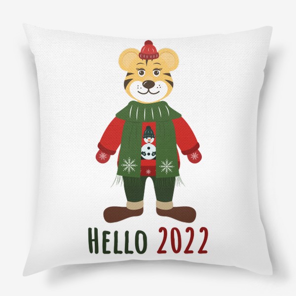 Подушка «Hello 2022»