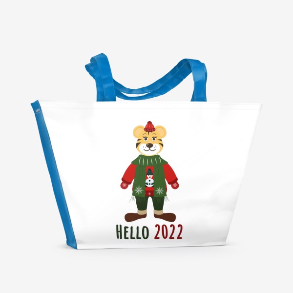 Пляжная сумка &laquo;Hello 2022&raquo;