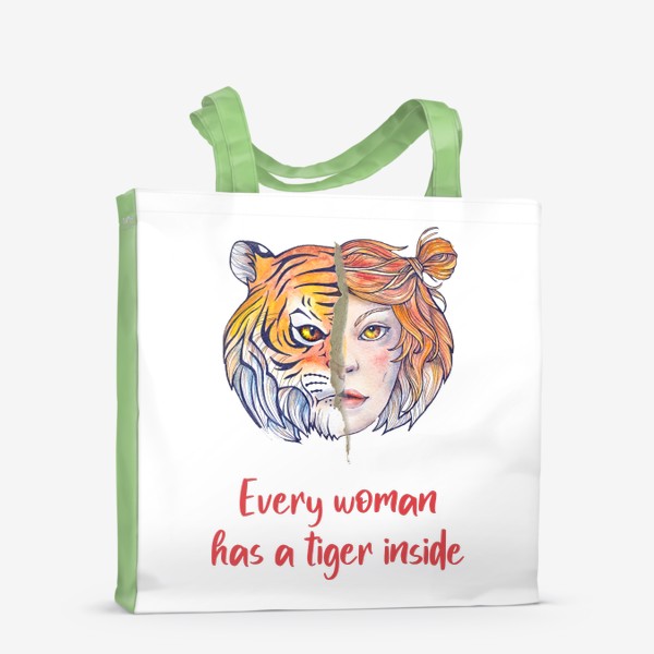 Сумка-шоппер «Tiger inside»