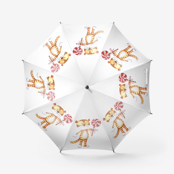 Зонт «Тигренок с конфетой»