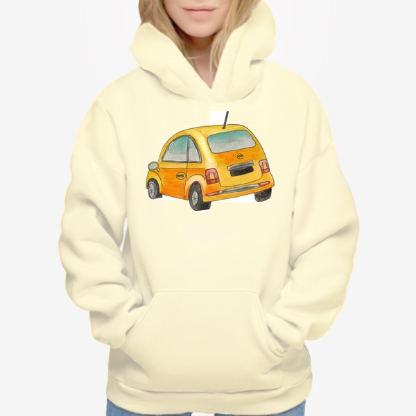 Худи «Жёлтый автомобиль»