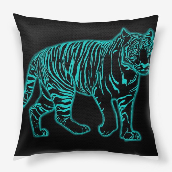Подушка «Черный Тигр»