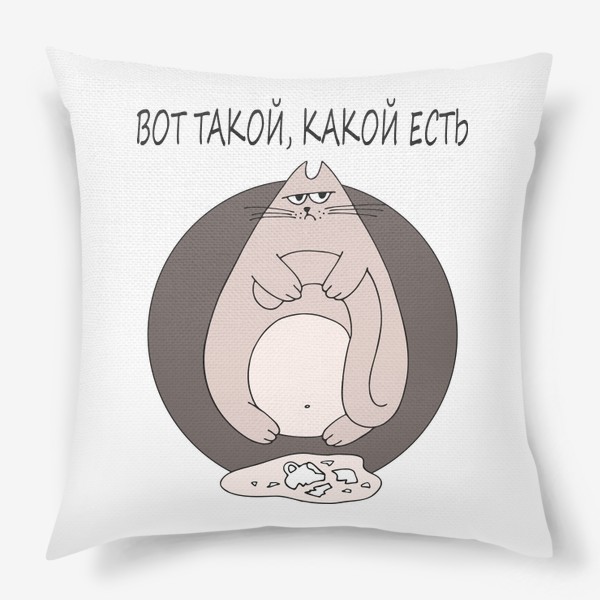 Подушка «Кот мем»