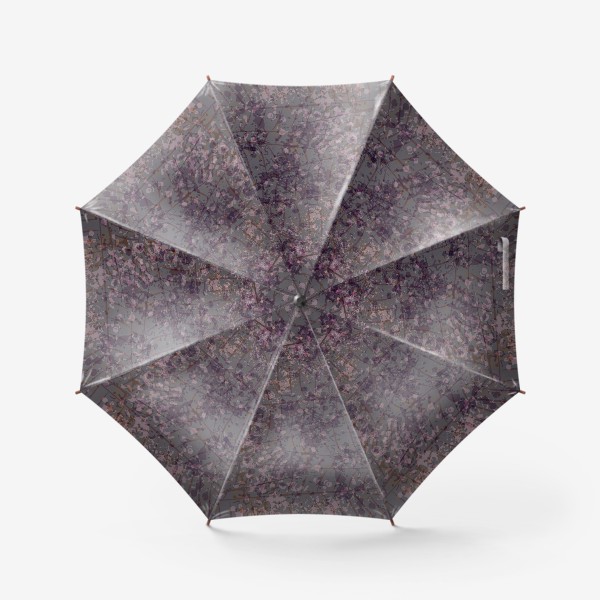 Зонт «сиреневый камуфляж, акрил»
