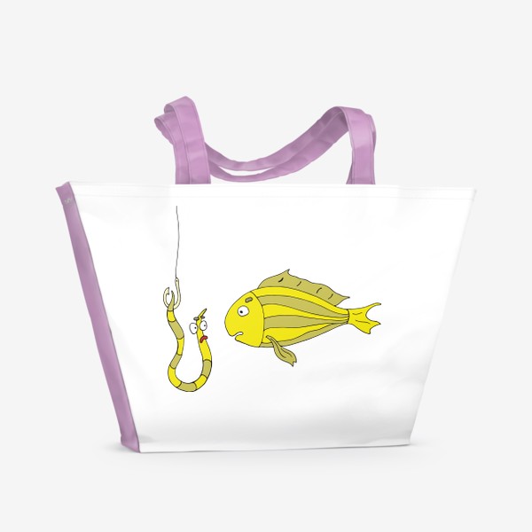 Пляжная сумка «Рыбалка»