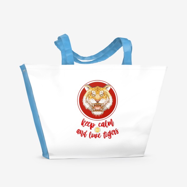 Пляжная сумка «Love Tiger»