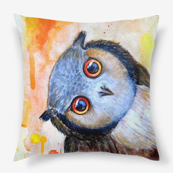 Подушка «Любопытная сова»