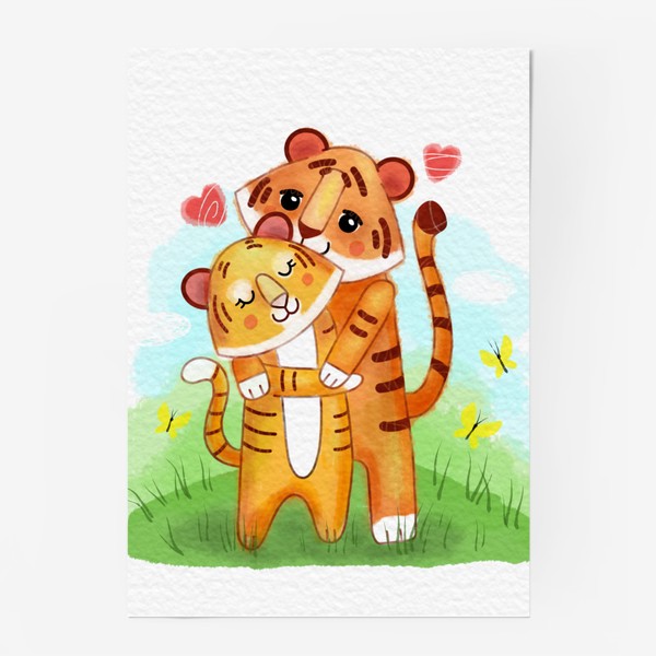 Постер «Влюблённые тигры»