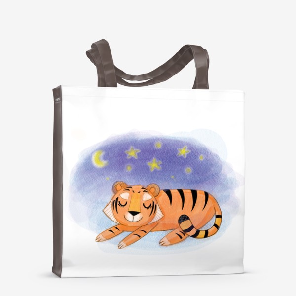 Сумка-шоппер «Добрых снов, тигр!»