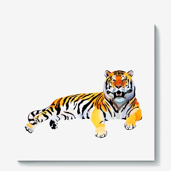 Холст «Тигр-отдыхака»