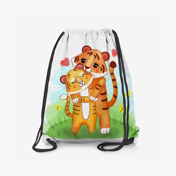 Рюкзак «Влюблённые тигры»