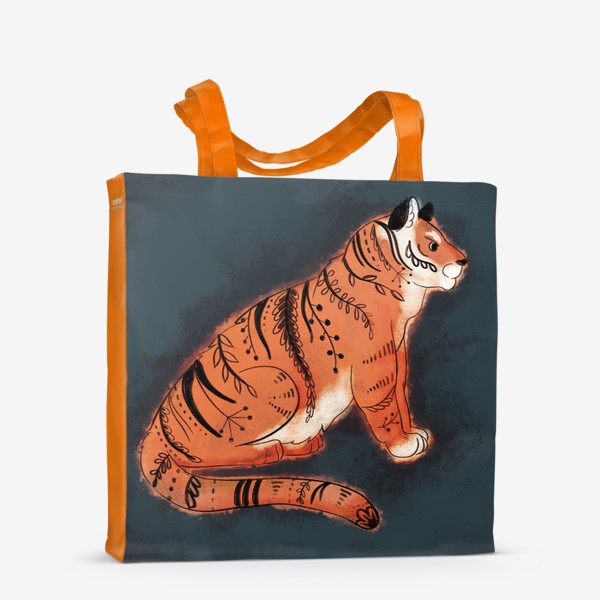 Сумка-шоппер «Декоративный Тигр»