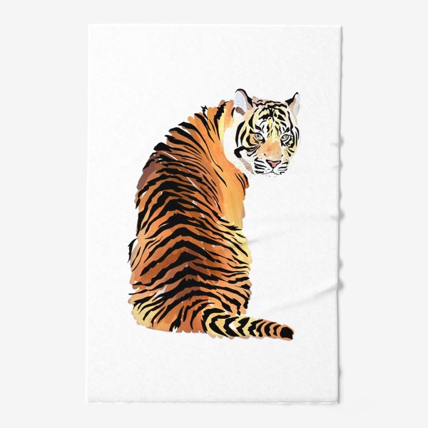 Полотенце «Тигр-подозревака»