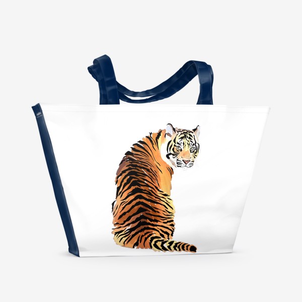 Пляжная сумка &laquo;Тигр-подозревака&raquo;