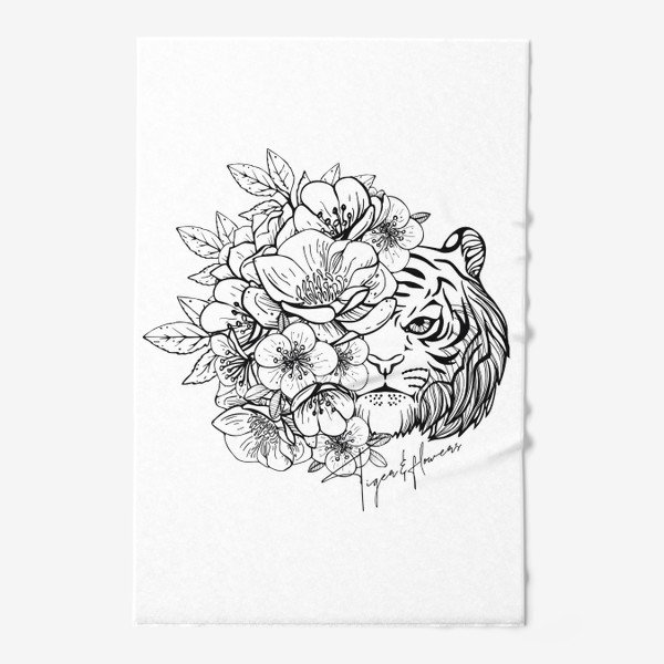 Полотенце «Tigers&Flowers»