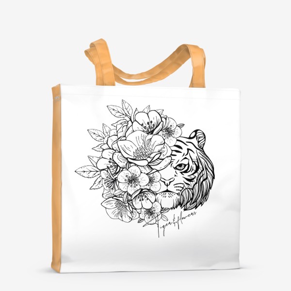 Сумка-шоппер «Tigers&Flowers»