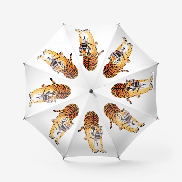 Зонт «Тигр-потягуша»