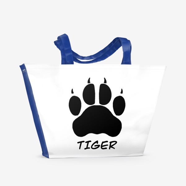Пляжная сумка «След тигра»