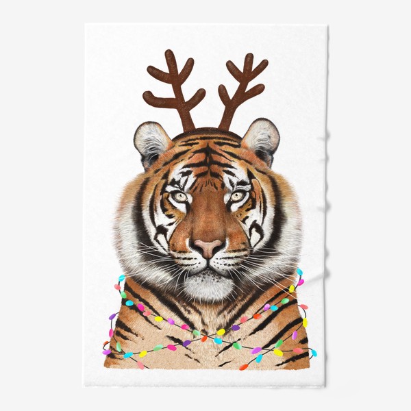 Полотенце «Новогодний тигр»