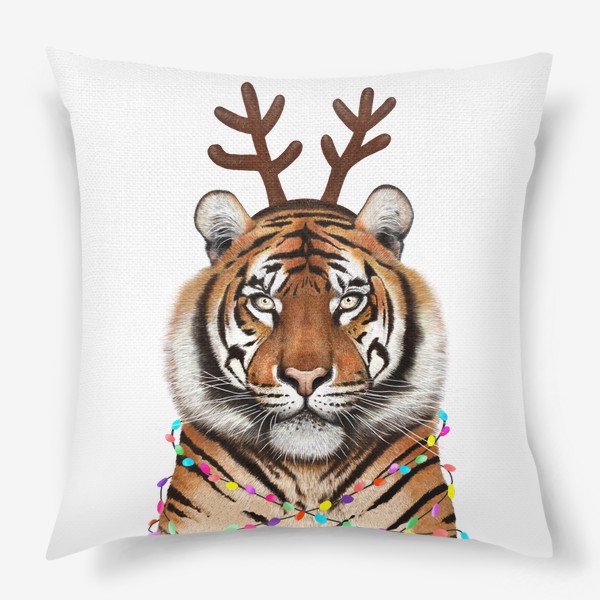 Подушка «Новогодний тигр»
