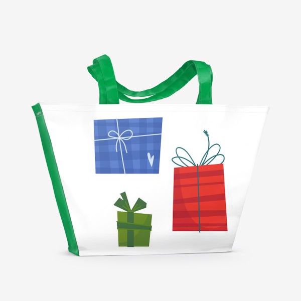 Пляжная сумка «Подарки»