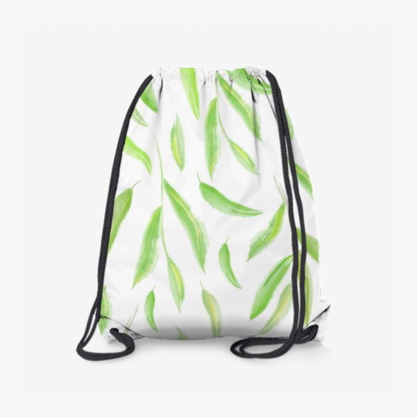 Рюкзак «акварельные листья»