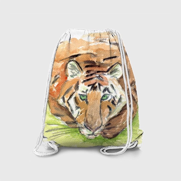 Рюкзак «Тигр с зелёными глазами»