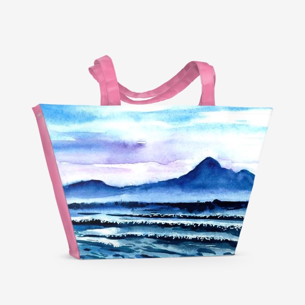 Пляжная сумка &laquo;Бали, морской пейзаж&raquo;
