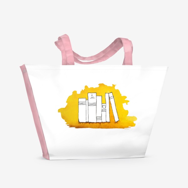 Пляжная сумка «Книги День Поэзии Литература Подарок для книголюба»