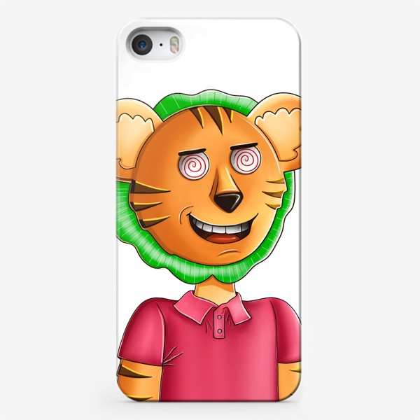 Чехол iPhone «Символ года 2022  - тигр»