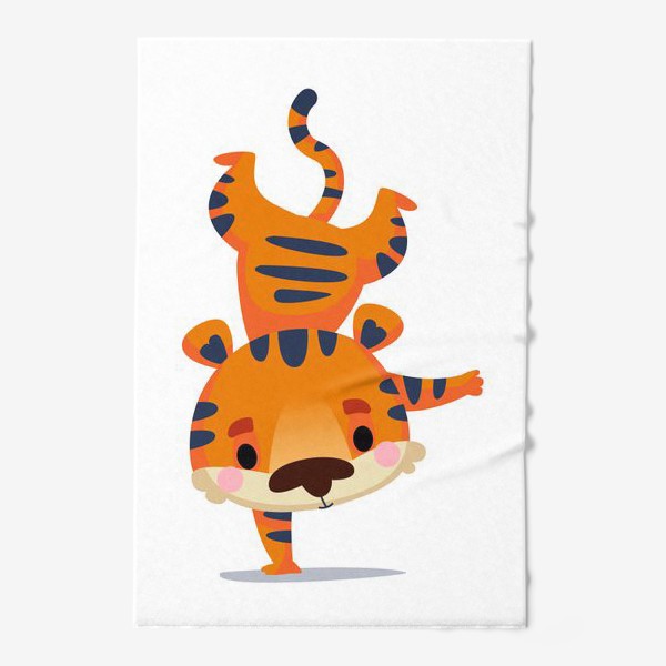 Полотенце «Тигр спортсмен. Символ 2022 года»