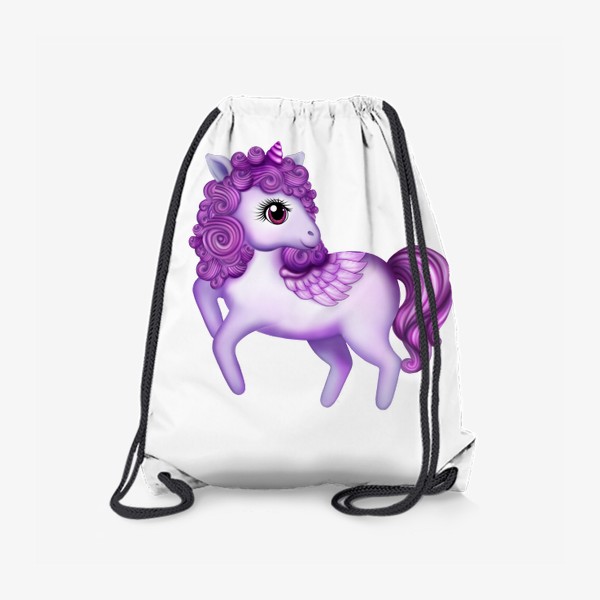 Рюкзак «Фиолетовый единорог»