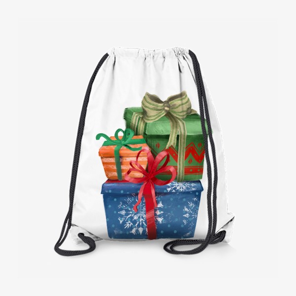 Рюкзак «Подарки, рождество»
